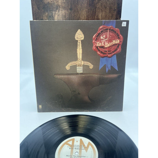 RICK WAKEMAN 'THE MYTHS & LEGENDS OF KING ARTHUR' - Vinyl LP - 1975 - CRC - A&M