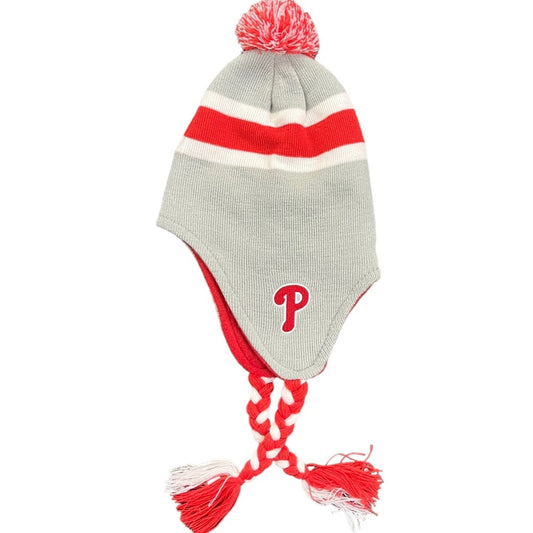 Philadelphia Phillies MLB beanie touque hat cap with Pom Pom