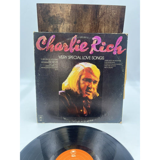 Charlie Rich Album Very Special Love Songs Vinyl 1974 CBS Records
