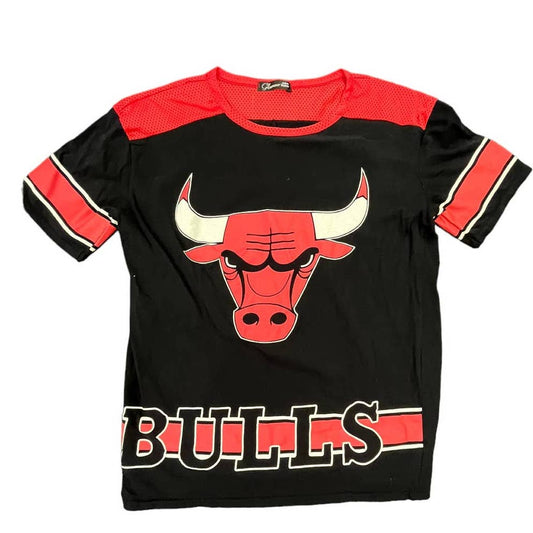 Y2K Lady's Chicago Bulls NBA Shirt Sz Medium 90s style