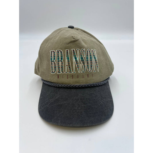 Vintage Branson Missouri Snapback hat cap 90s Y2K