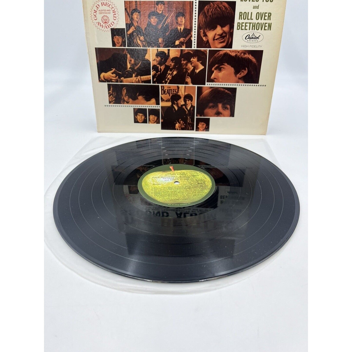 THE BEATLES ~ SECOND ALBUM LP (1971) APPLE ST-2080 STEREO