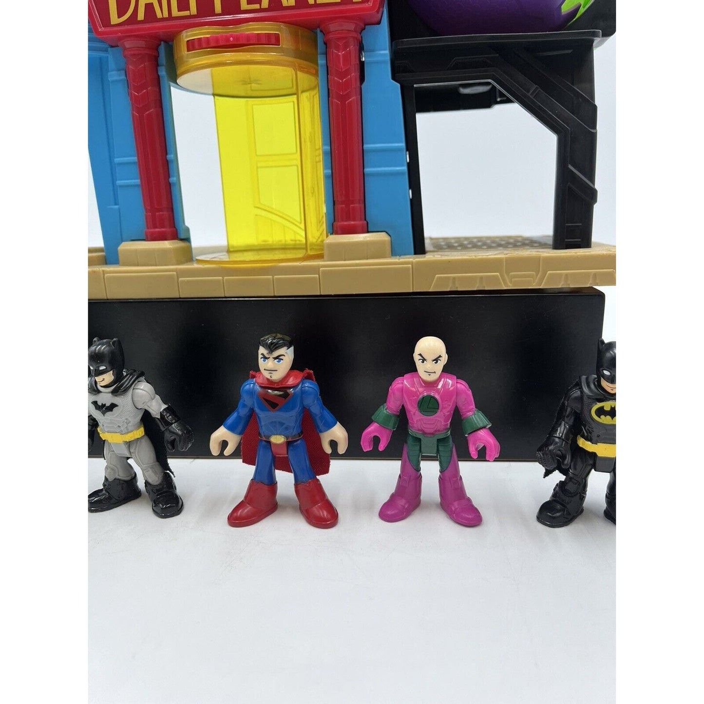 Imaginext Lot - Daily Planet Play Set Superman Building Mattel DC Comics Batman
