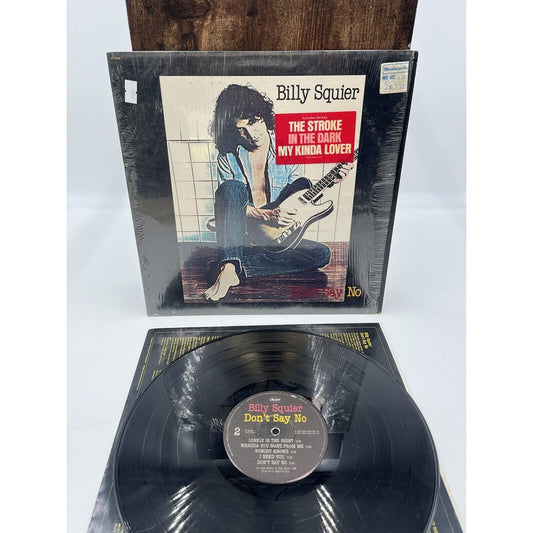 Billy Squier - Don’t Say No LP ST-12146 Vinyl Record