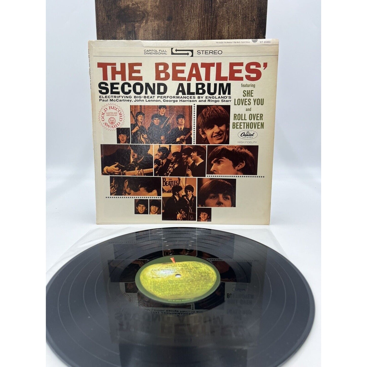 THE BEATLES ~ SECOND ALBUM LP (1971) APPLE ST-2080 STEREO