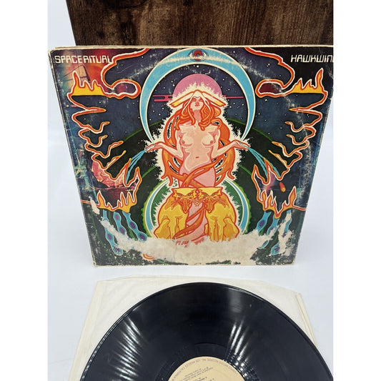 HAWKWIND "SPACE RITUAL" (1973) Vinyl ROCK / FOLD OUT SLEEVE / UNITED..