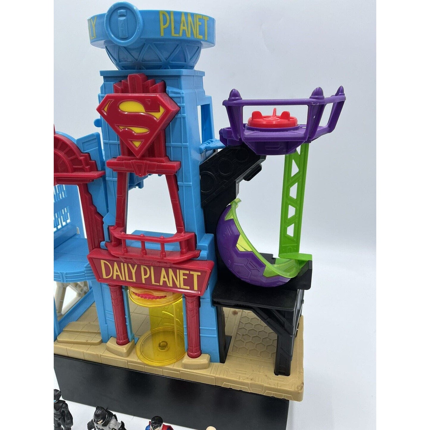 Imaginext Lot - Daily Planet Play Set Superman Building Mattel DC Comics Batman