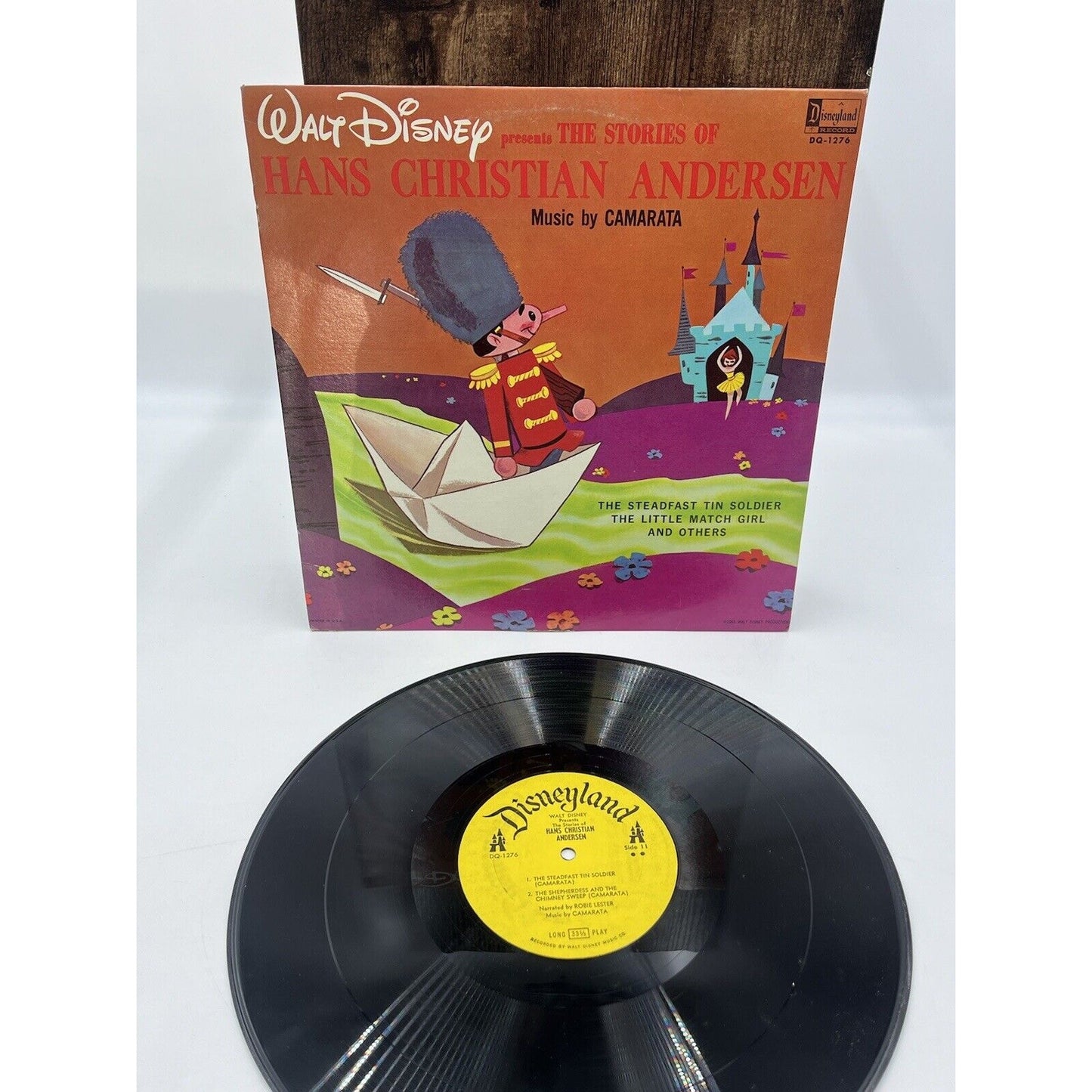 WALT DISNEY Disneyland Hans Christian Anderson DQ-1276 Vinyl Record