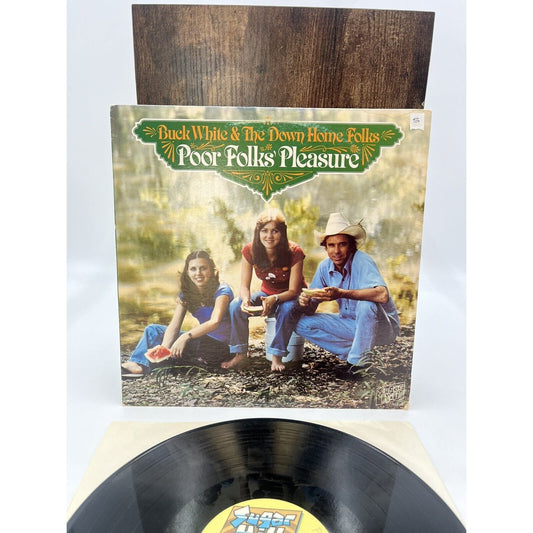 BUCK WHITE & THE DOWN HOME FOLKS POOR FOLKS PLEASURE VINYL LP 168-24W