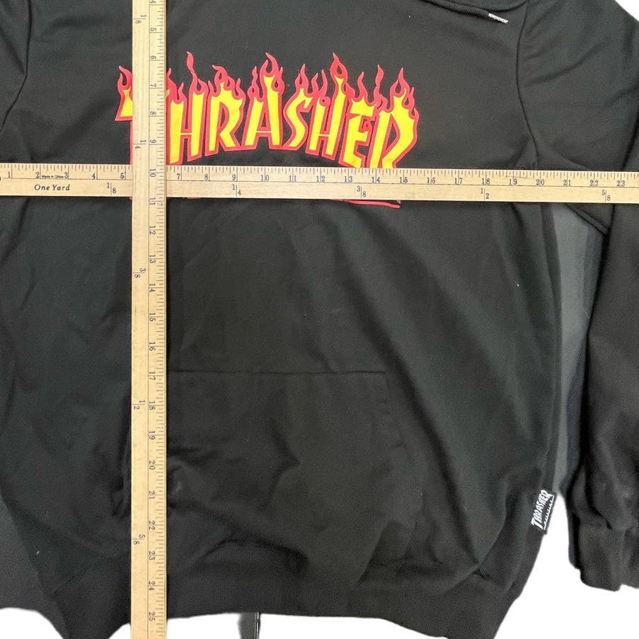 Thrasher Magazine BLACK Hoodie Sz. L