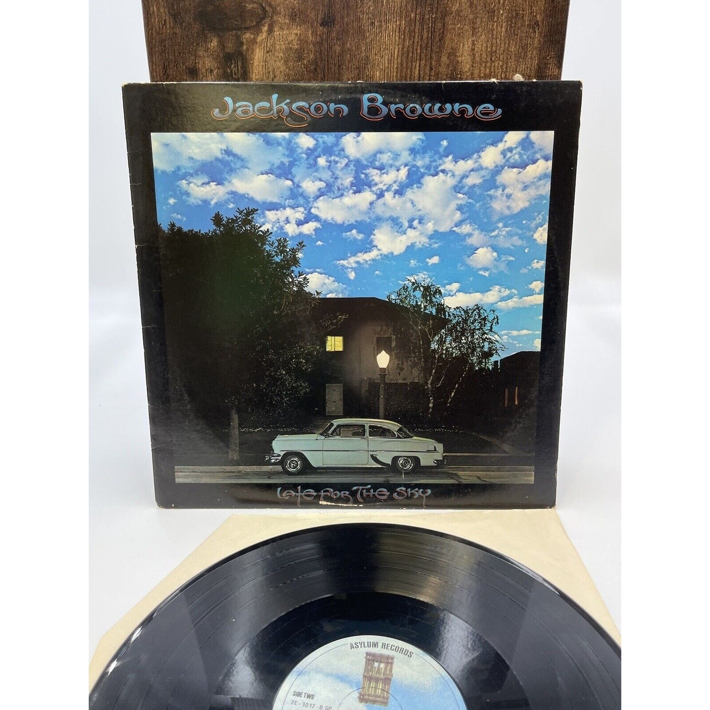 Jackson Browne Late For The Sky Asylum EQ 7E 1017 LP Asylum Records