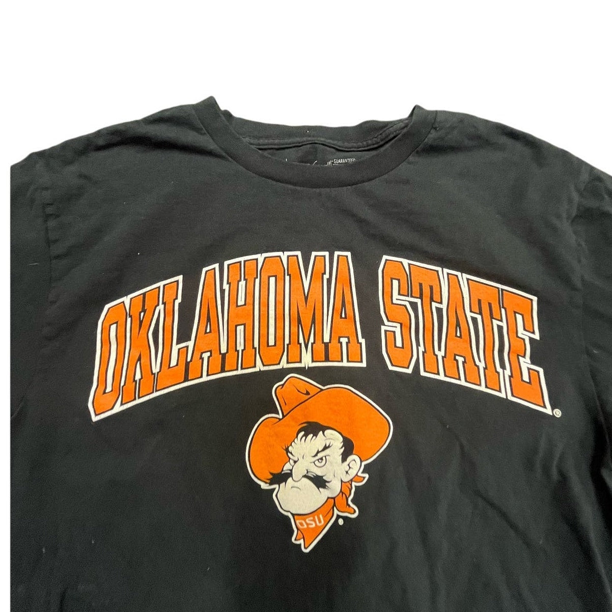 Y2K Oklahoma State University Black T-Shirt Sz Medium