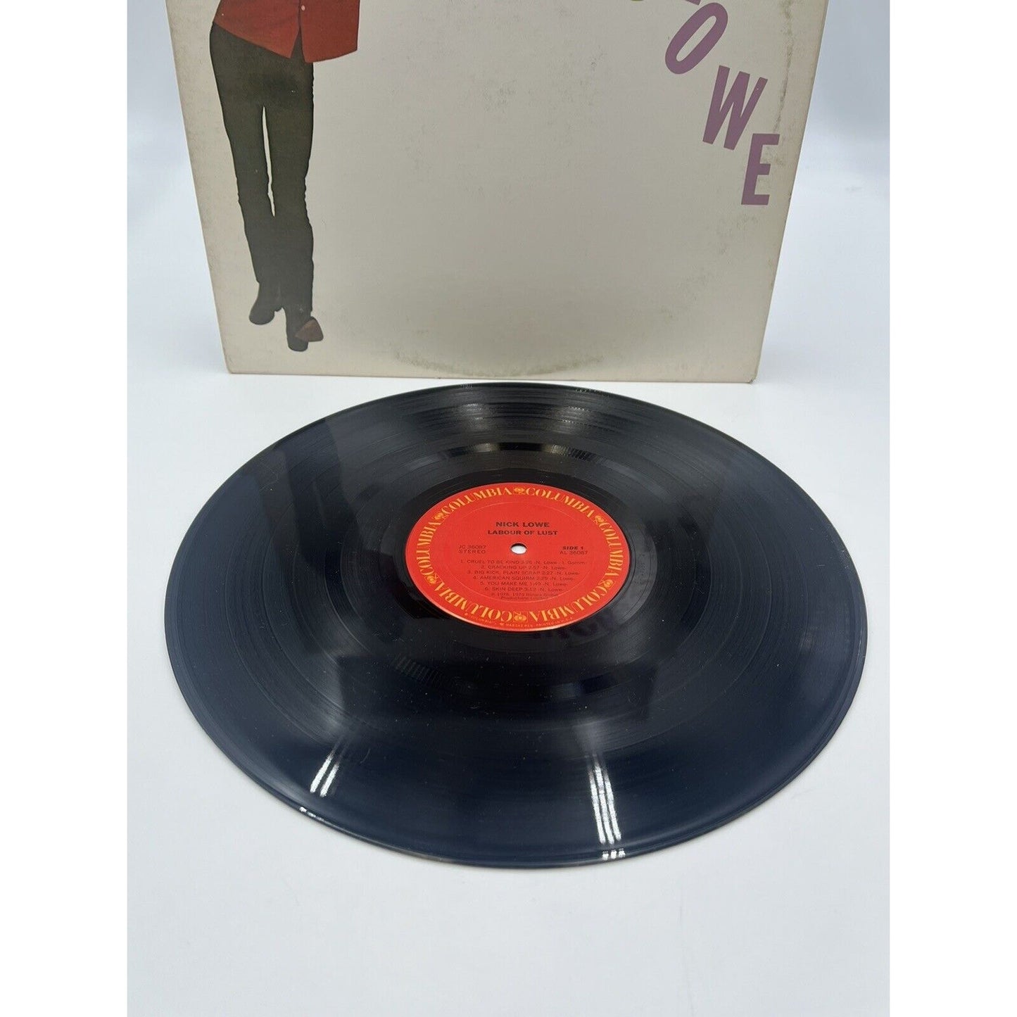 Nick Lowe "Labour of Lust" 1979 Vinyl LP Record Album