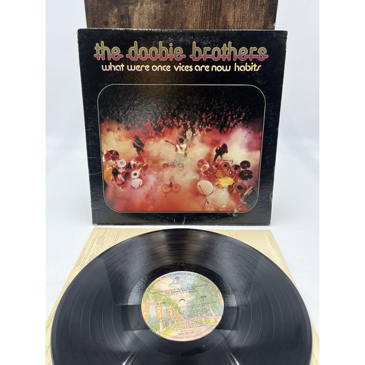 Vinyl Record LP The Doobie Brothers What Were Once Vices are Now Habits VG