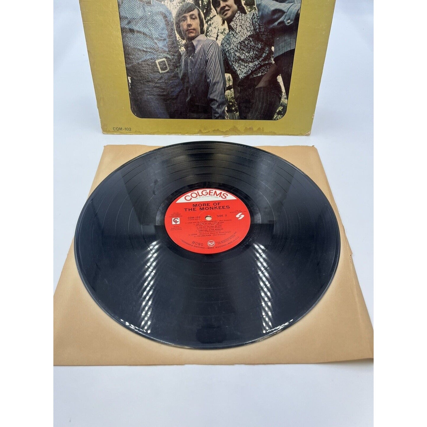 The Monkees – More Of The Monkees /Colgems–COS-102/ Vinyl, LP, Album, Stereo, VG