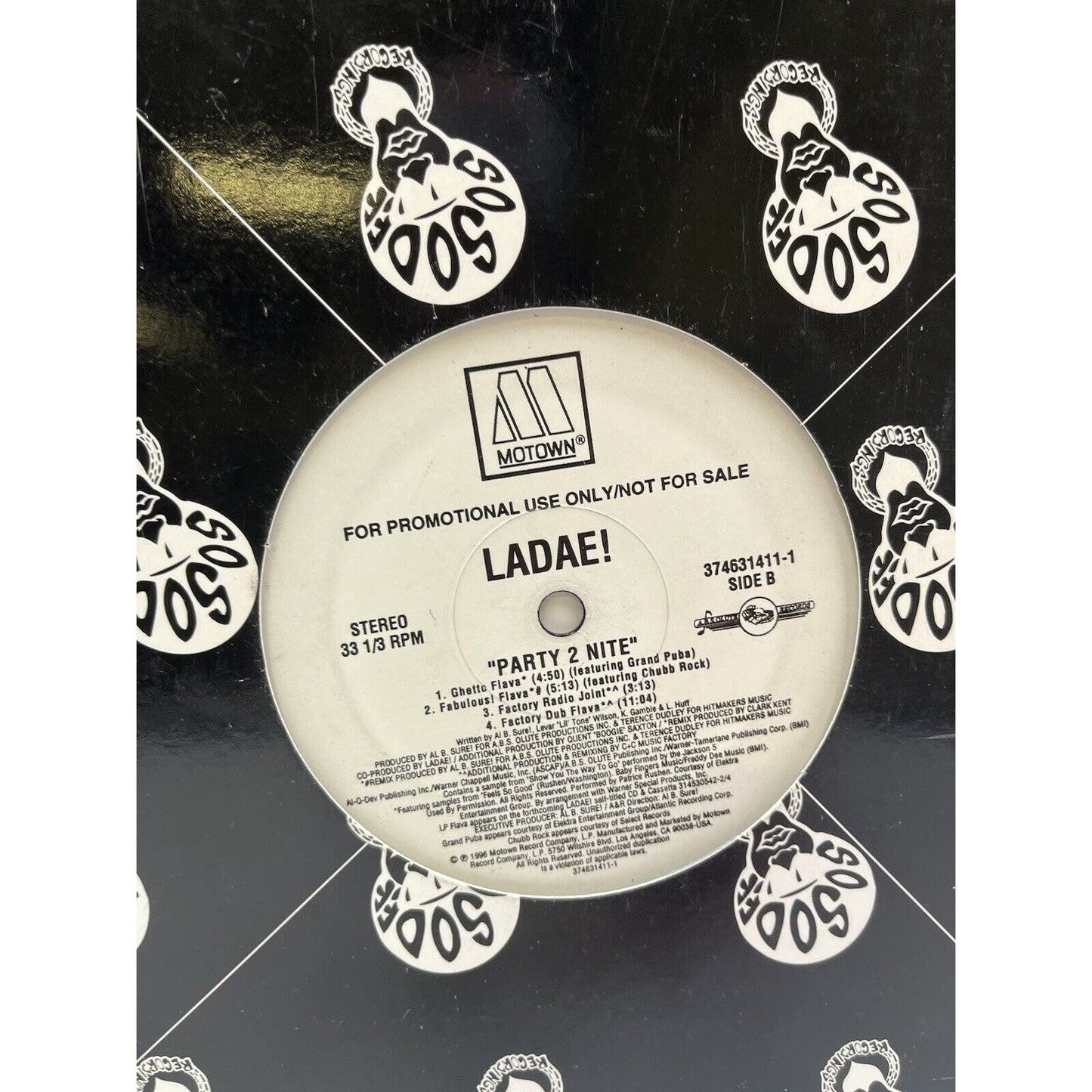 Ladae! – Party 2 Nite - 2x 12" VINYL SINGLE