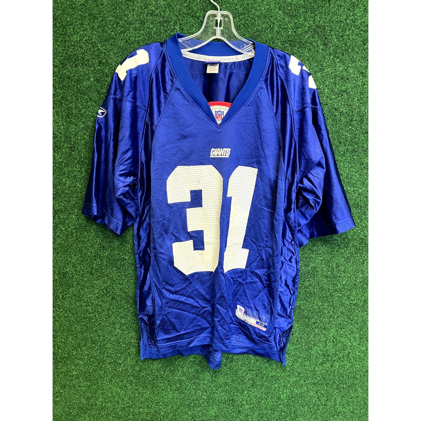 90s Reebok New York Giants NFL Jason Sehorn Cornerback Sz Medium Jersey