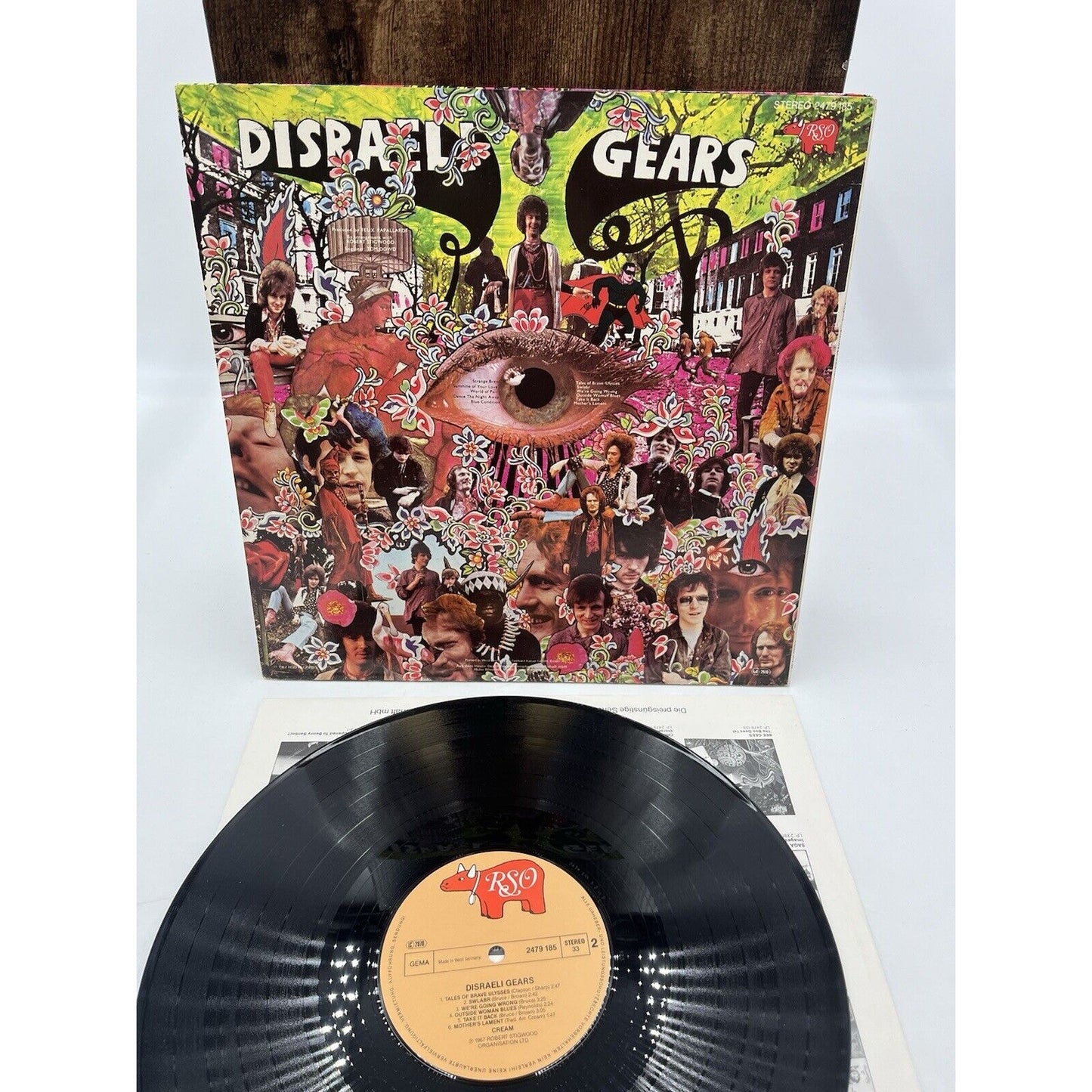 Cream / Disraeli Gears - Classic Rock Vinyl - 1967 - Heavy Blues/Psych