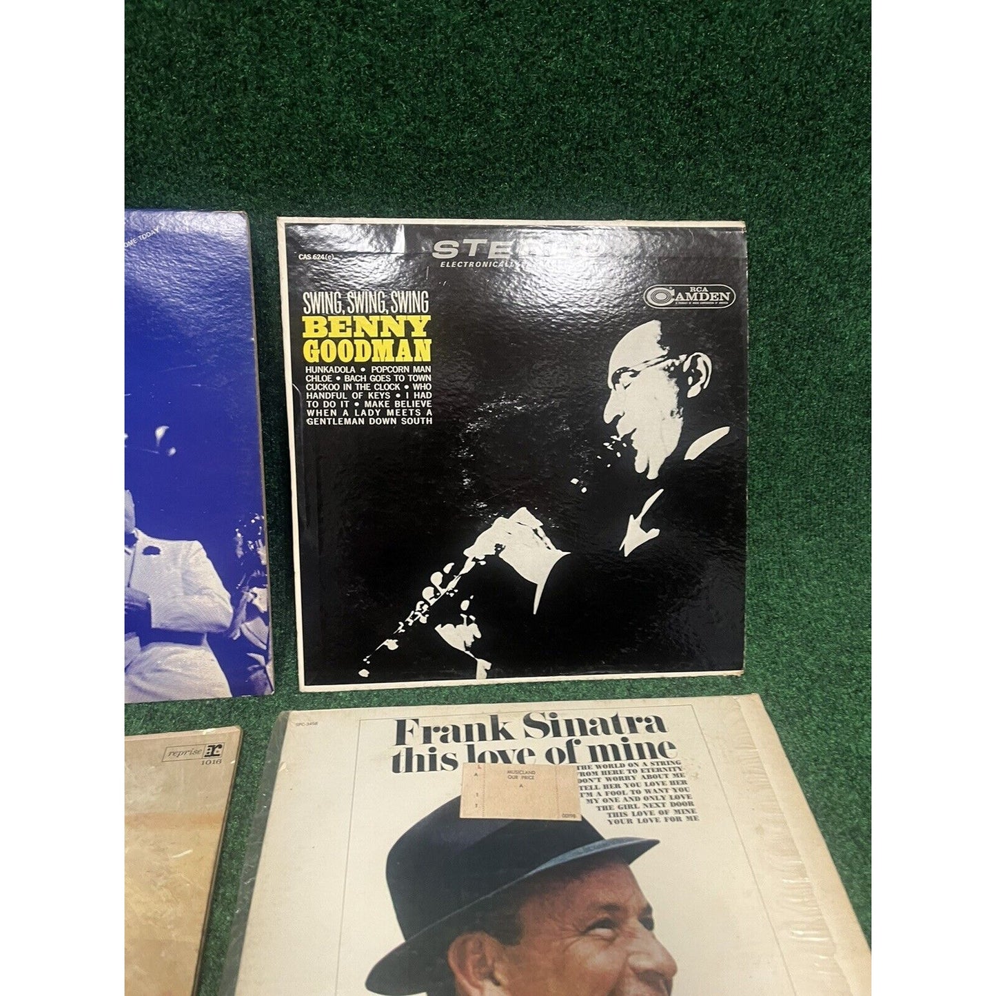 Jazz Vinyl LP Record LOT x5 - Dave Brubeck Quartet - Benny Goodman - 1950s