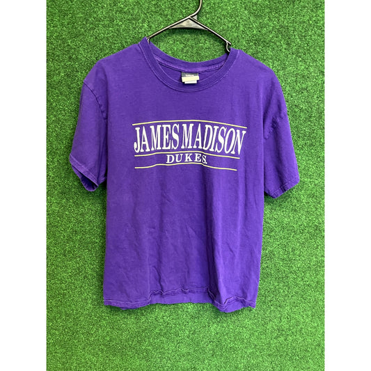 Y2K MV Sport James Madison University Purple T-Shirt Size Large Unisex Gift