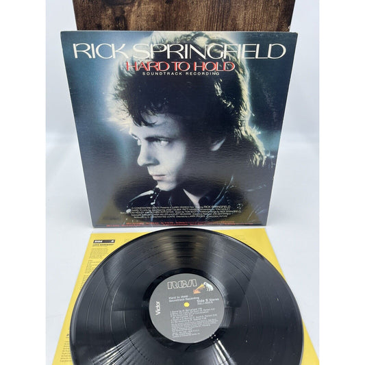 Rick Springfield - Hard To Hold Soundtrack Vinyl LP - 1984- RCA Victor ABL1-4935