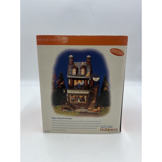 DEPT 56 HALLOWEEN - HELGA'S HOUSE OF FORTUNES #56.55316 Free Shipping