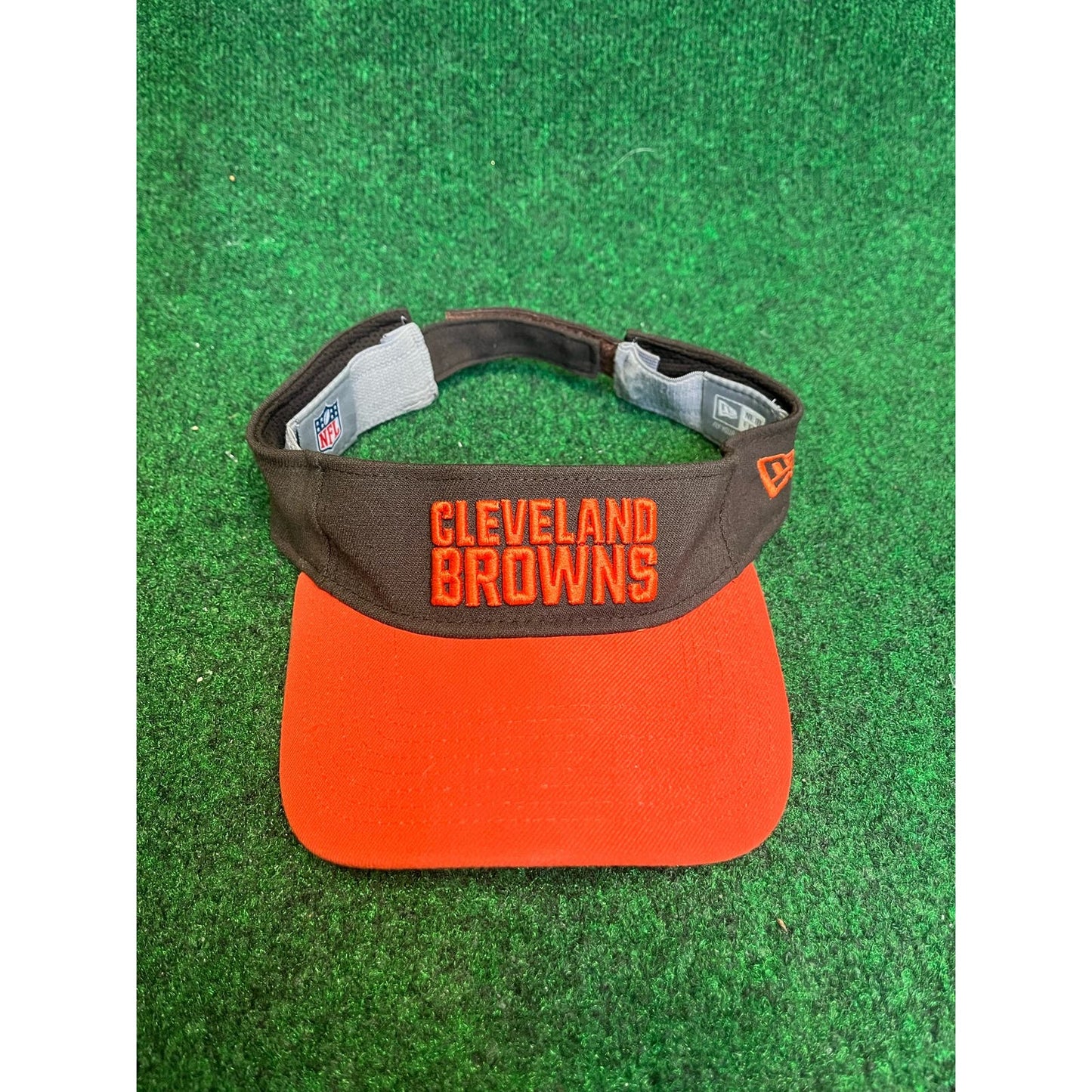 Y2K Cleveland Browns NFL Brown/Orange Unisex Visor Hat Golf