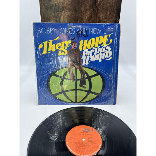 Bobby Jones And New Life ‎– There Is Hope For This World VINYL LP VG Gospel