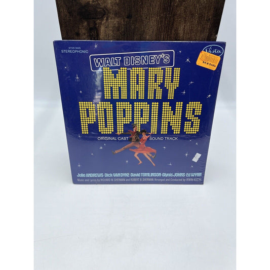 The Walt Disney's Mary Poppins Original Cast Sound Track Vinyl LP Record (1973)