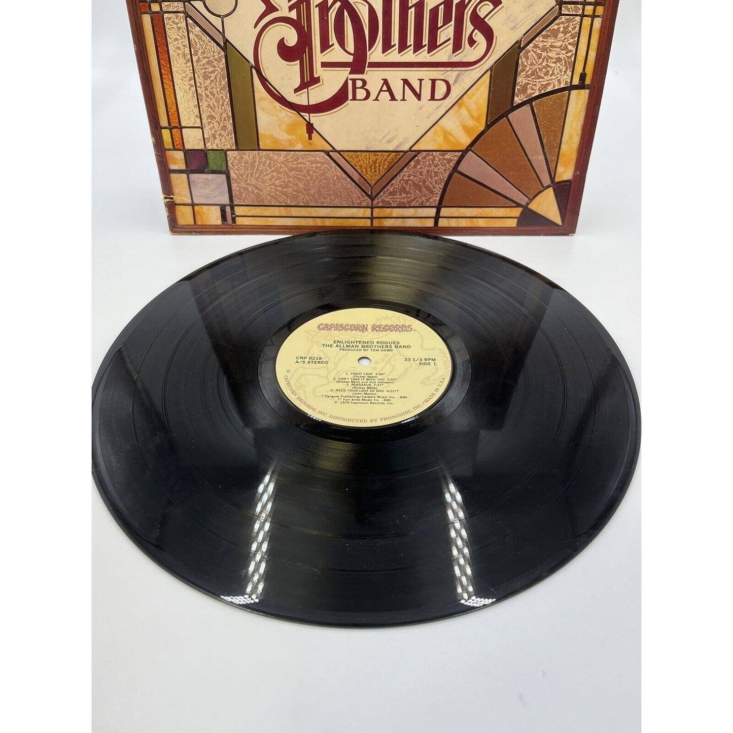 Allman Brothers Enlightened Rogues LP 1979 ORIGINAL INNER Vinyl Record Album 12”