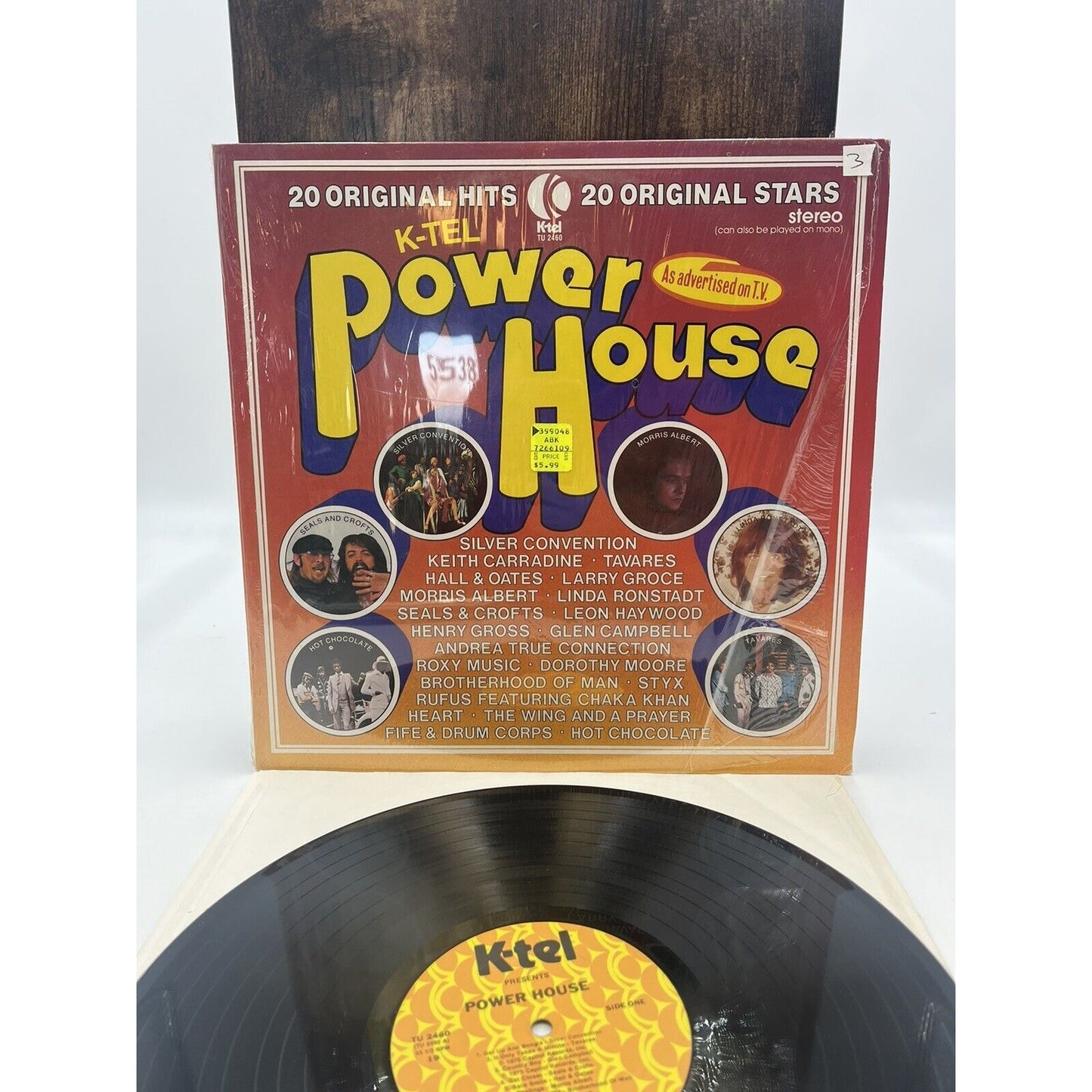 Power House - Various Artists - K-Tel Records Pressing TU-2460