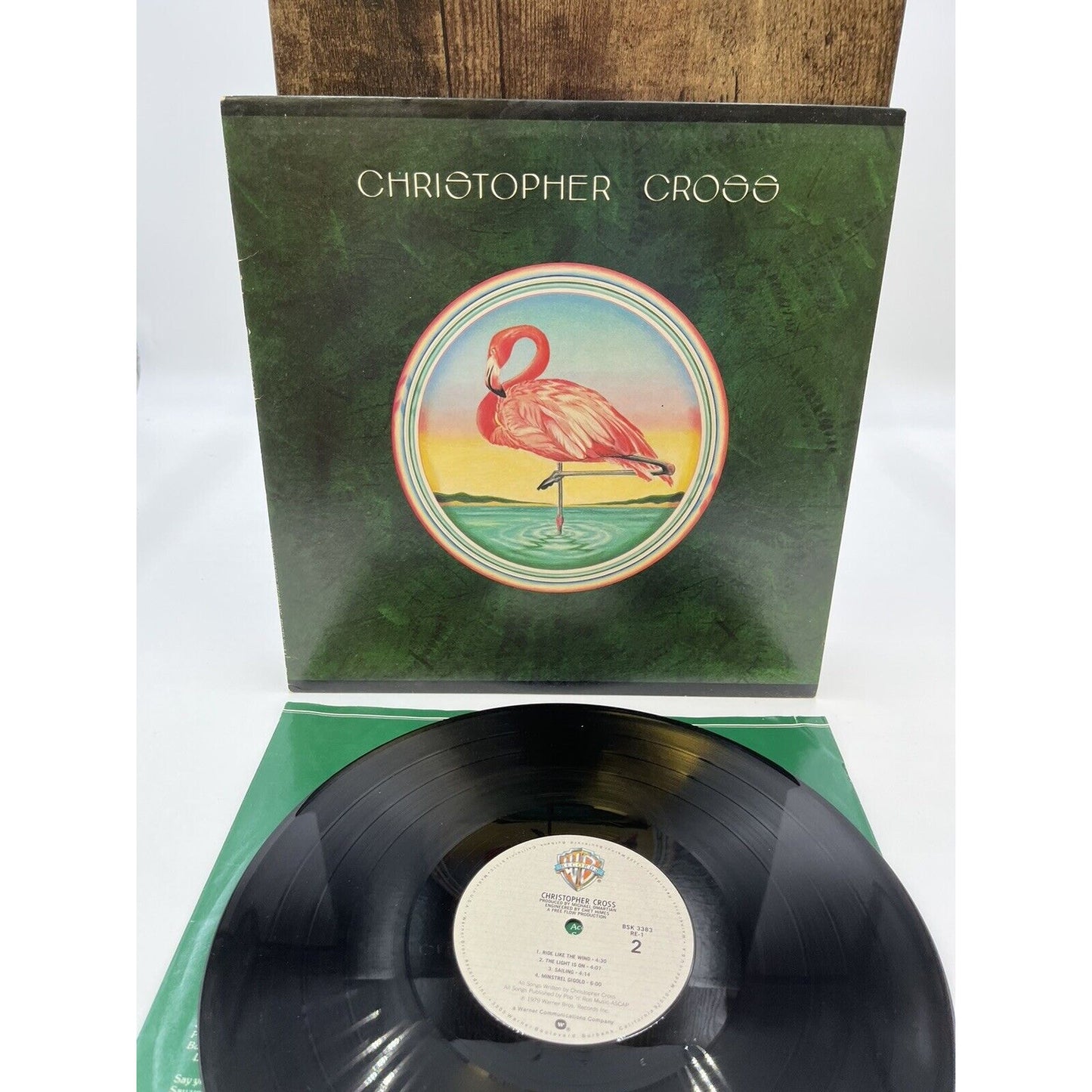 Christopher Cross *SELF TITLED* Vinyl LP 1979 Warner Bros. BSK 3383