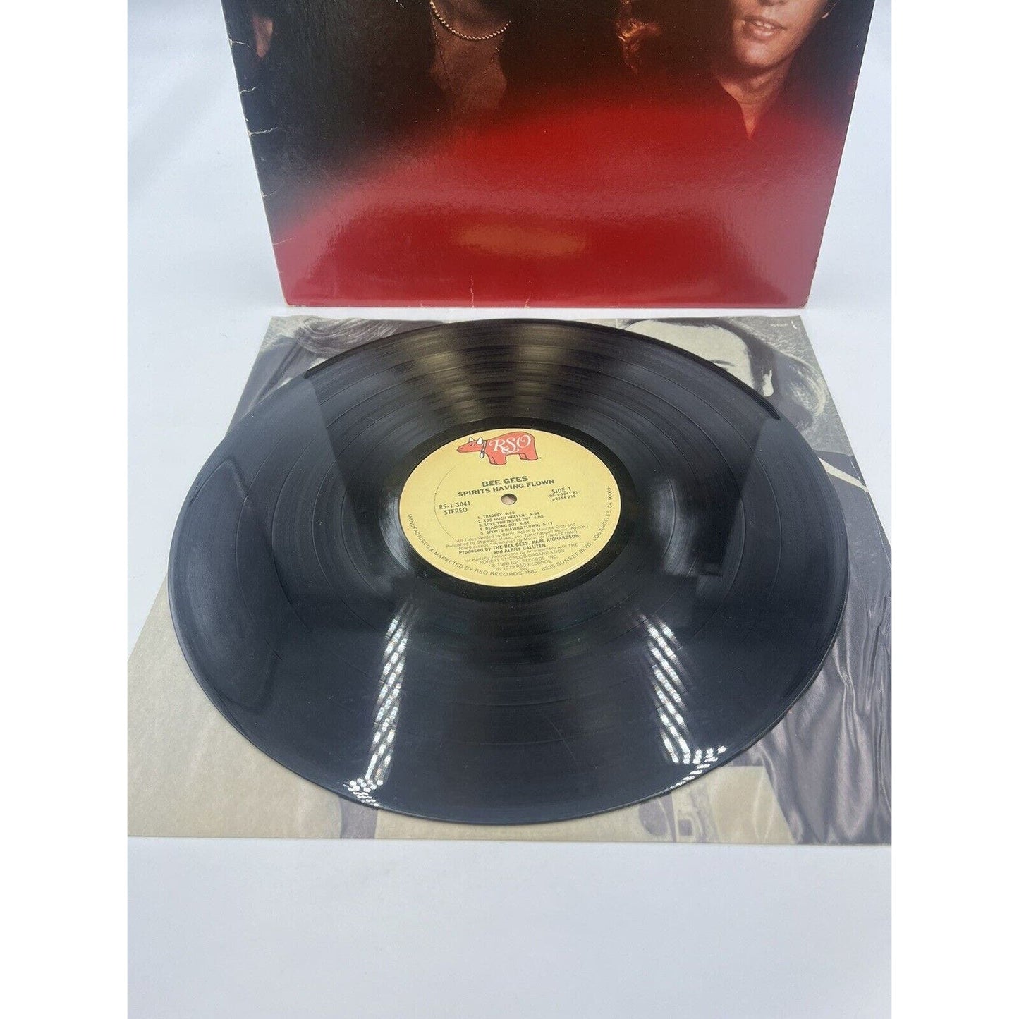 Bee Gees – Spirits Having Flown- 1979 RSO – Pop Rock Vinyl LP - VG/VG+ FREE SHIP