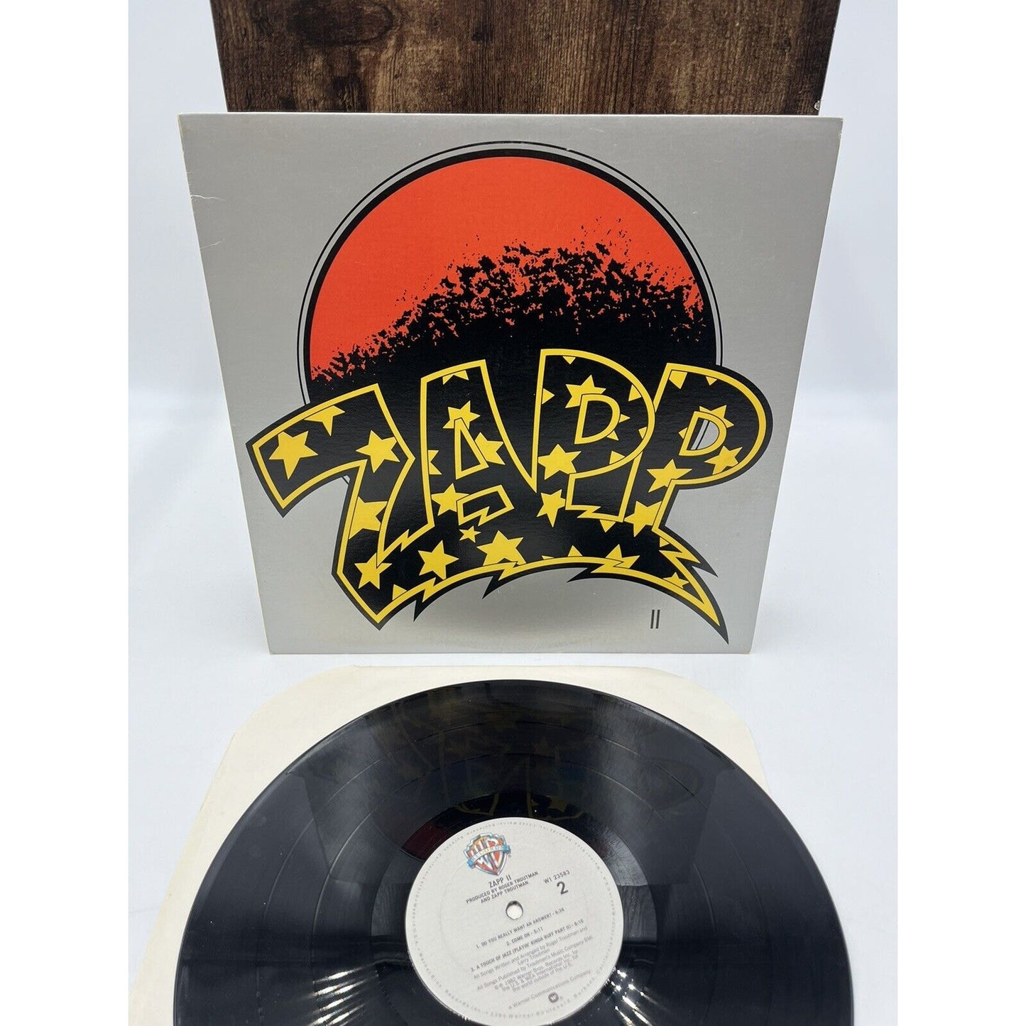 ZAPP II WARNER BROS LP VG+ Vinyl record Free Shipping
