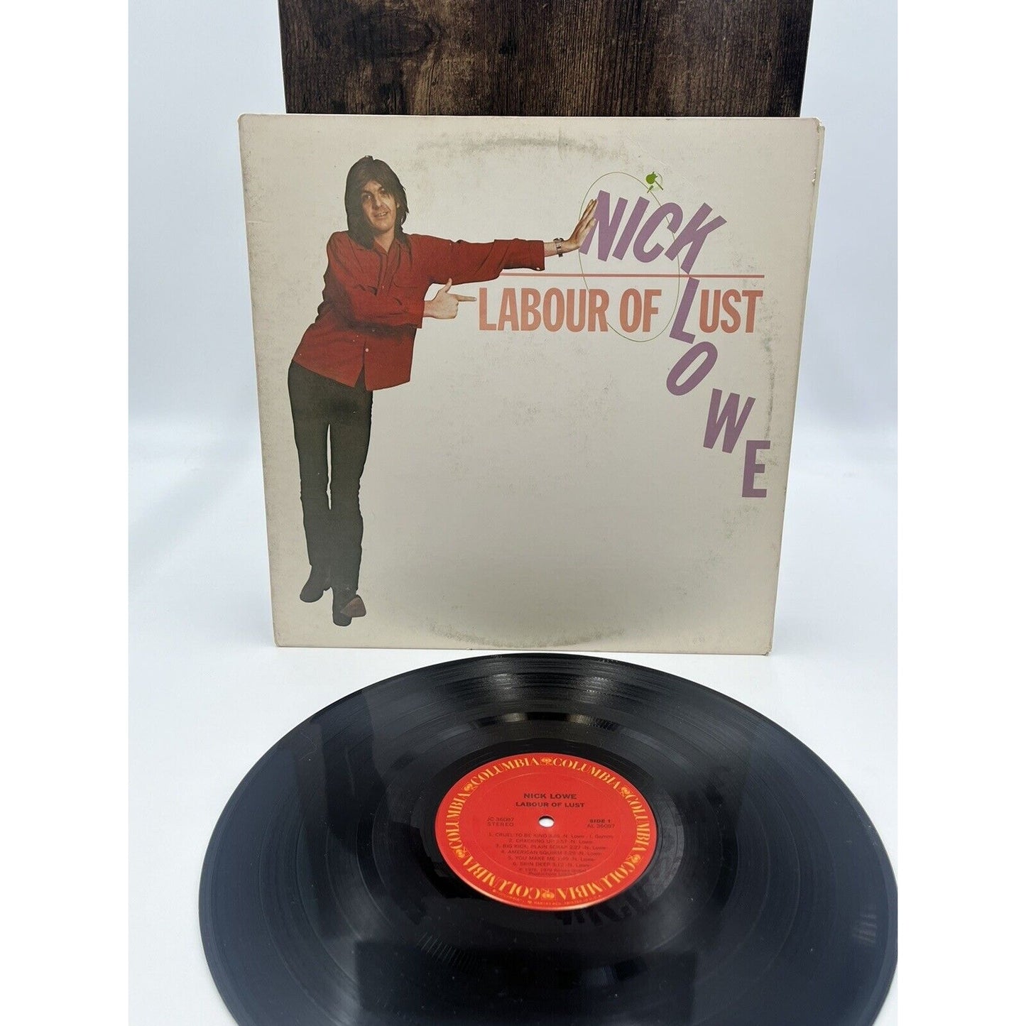 Nick Lowe "Labour of Lust" 1979 Vinyl LP Record Album