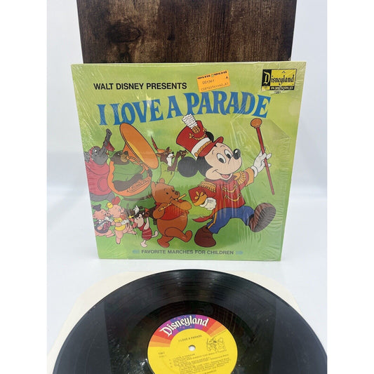 Walt Disney Presents I Love A Parade 1974 1361 Vinyl 12'' Vintage