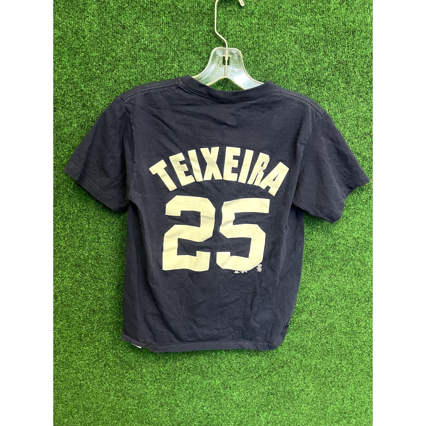 Youth New York Yankees Mark Teixeira Jersey Shirt Sz Medium