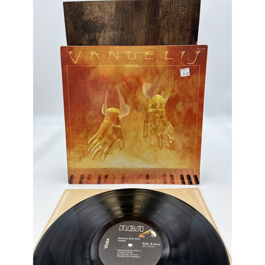 VANGELIS - Heaven and Hell LP 1975 RCA AFL1-5110 Vinyl