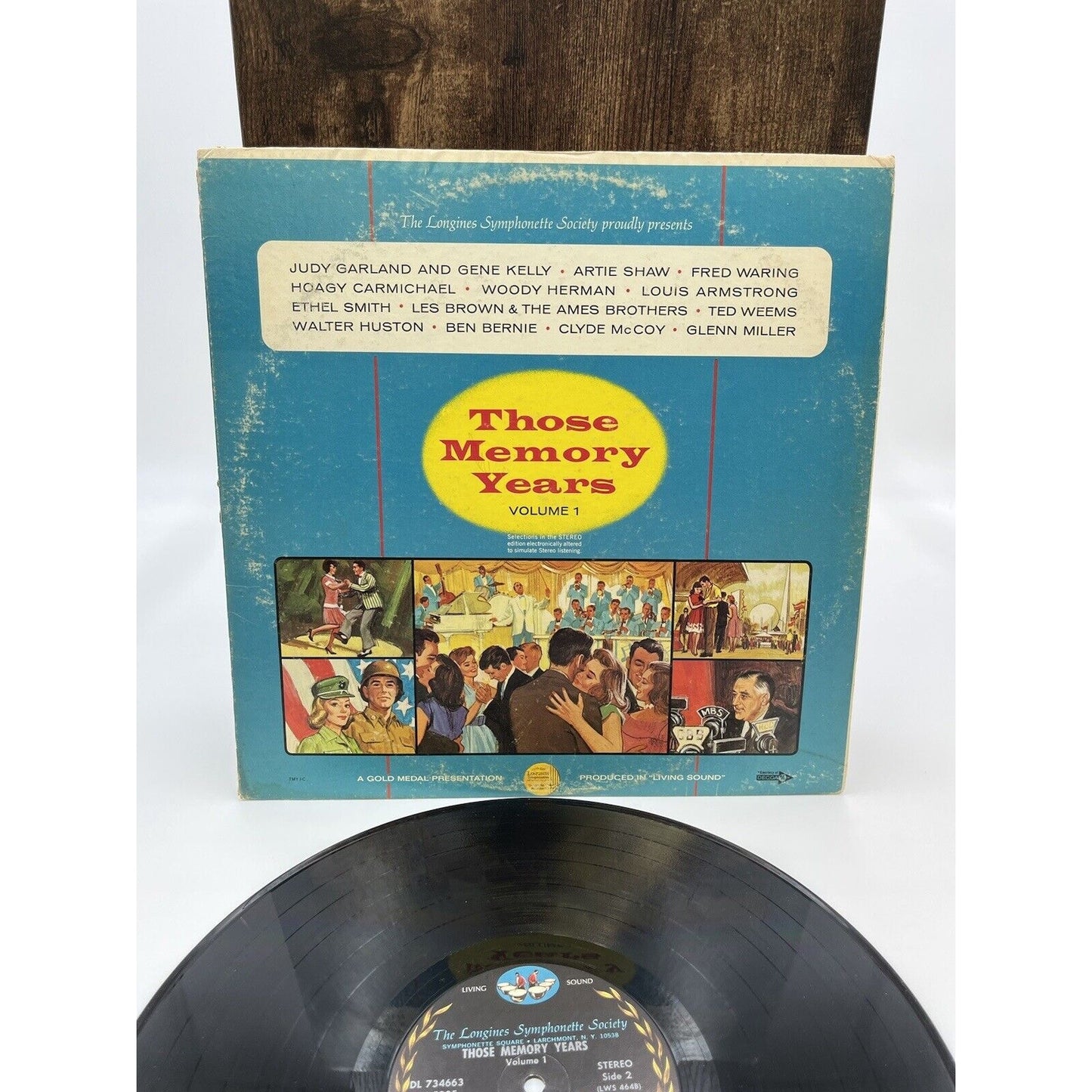 Those Memory Years Volume 1: Longines Symphonette Society LP Vinyl (Jazz)