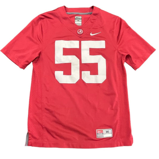 Nike University Alabama #55 Jersey Sz Medium Red