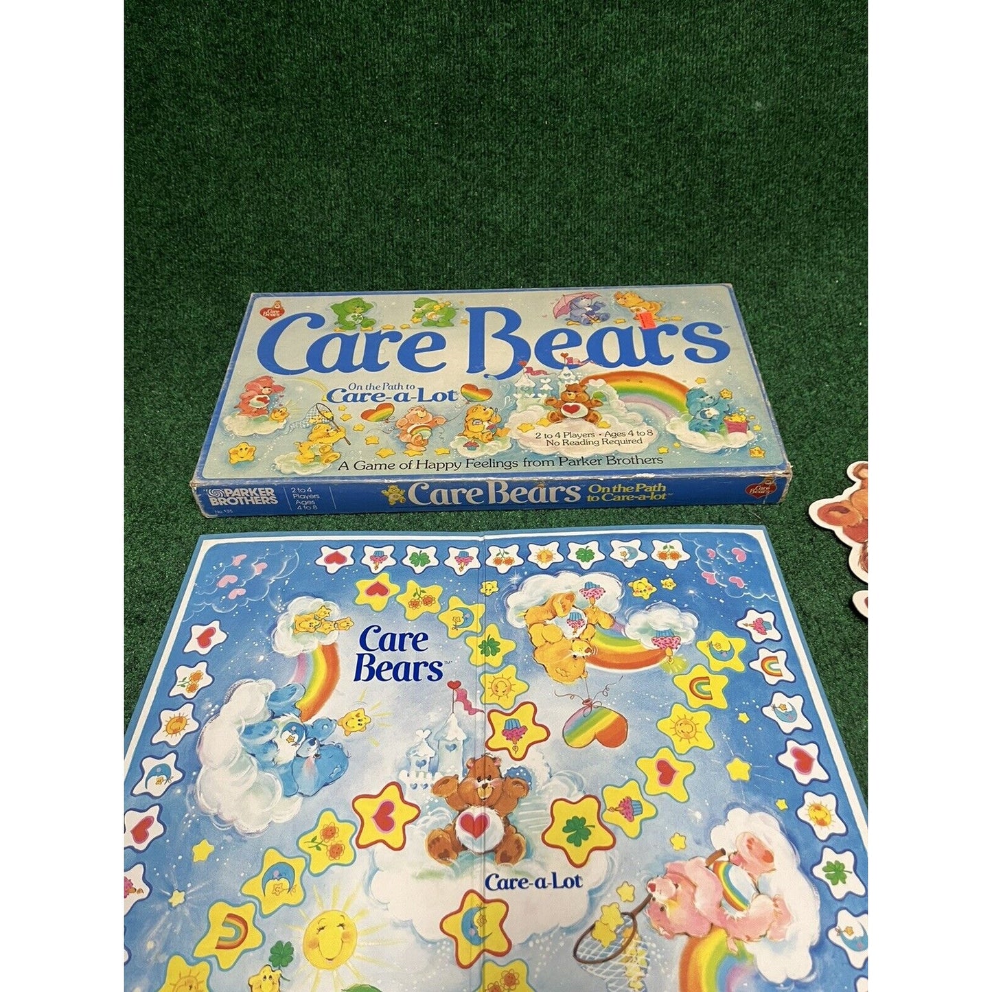 Care Bears Care-A-Lot Parker Brothers 1983 Vintage VTG Cartoon 80s