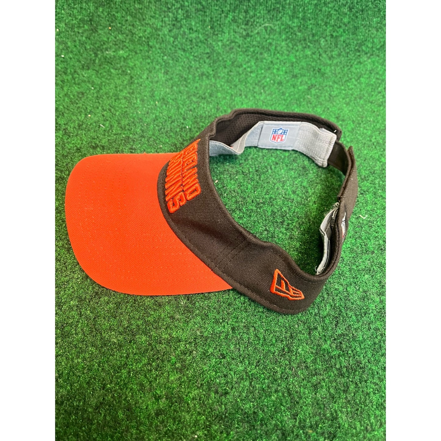 Y2K Cleveland Browns NFL Brown/Orange Unisex Visor Hat Golf