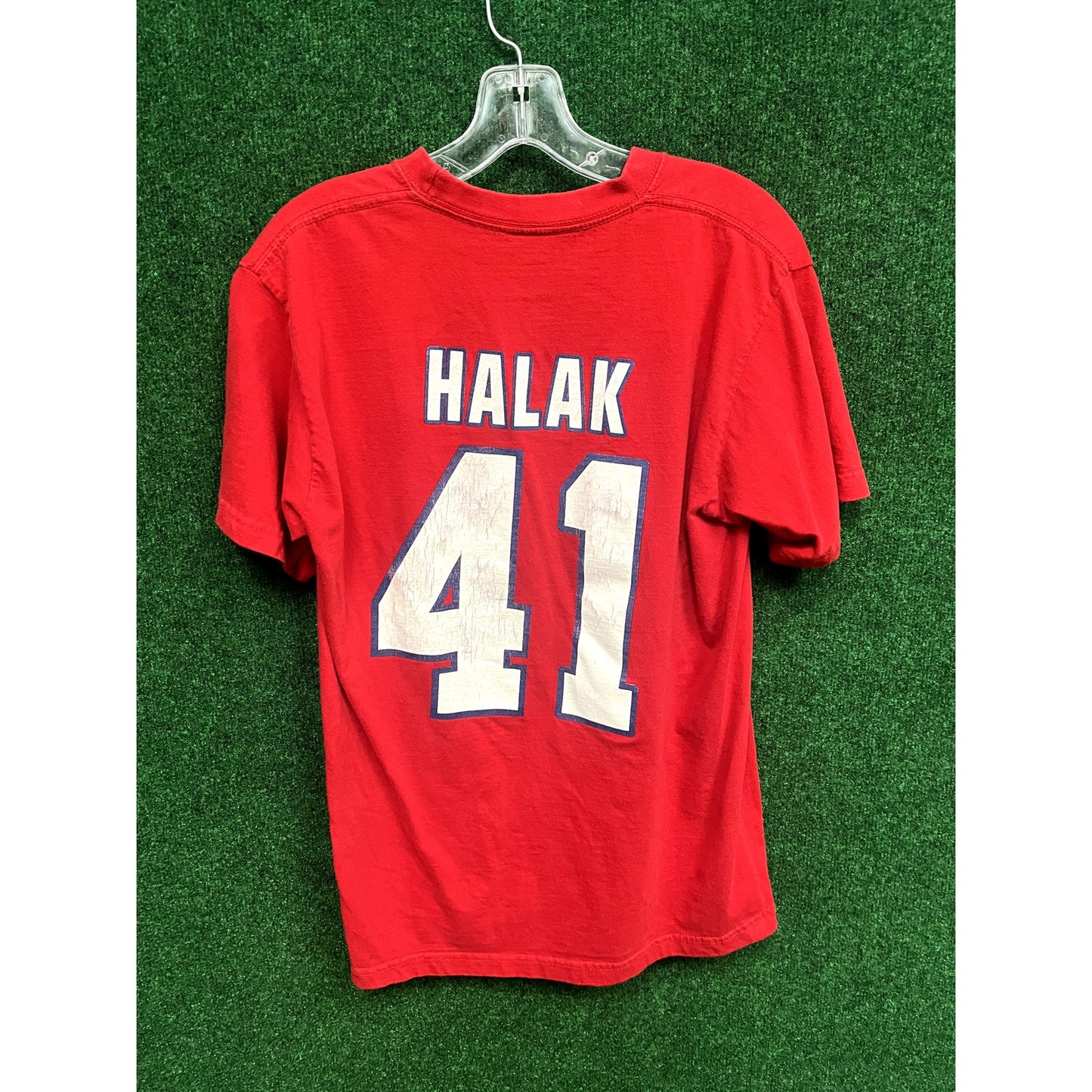 Y2K Montreal Canadians NHL Jaroslav Halák Red Jersey T-Shirt Size M Unisex Gift