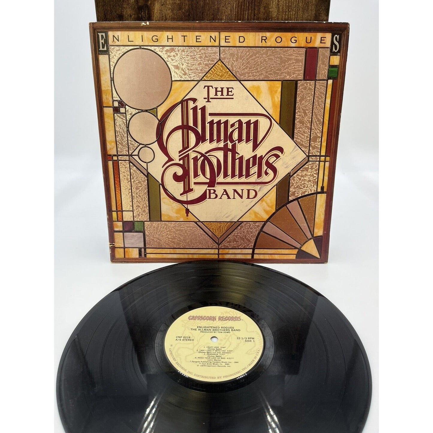 Allman Brothers Enlightened Rogues LP 1979 ORIGINAL INNER Vinyl Record Album 12”