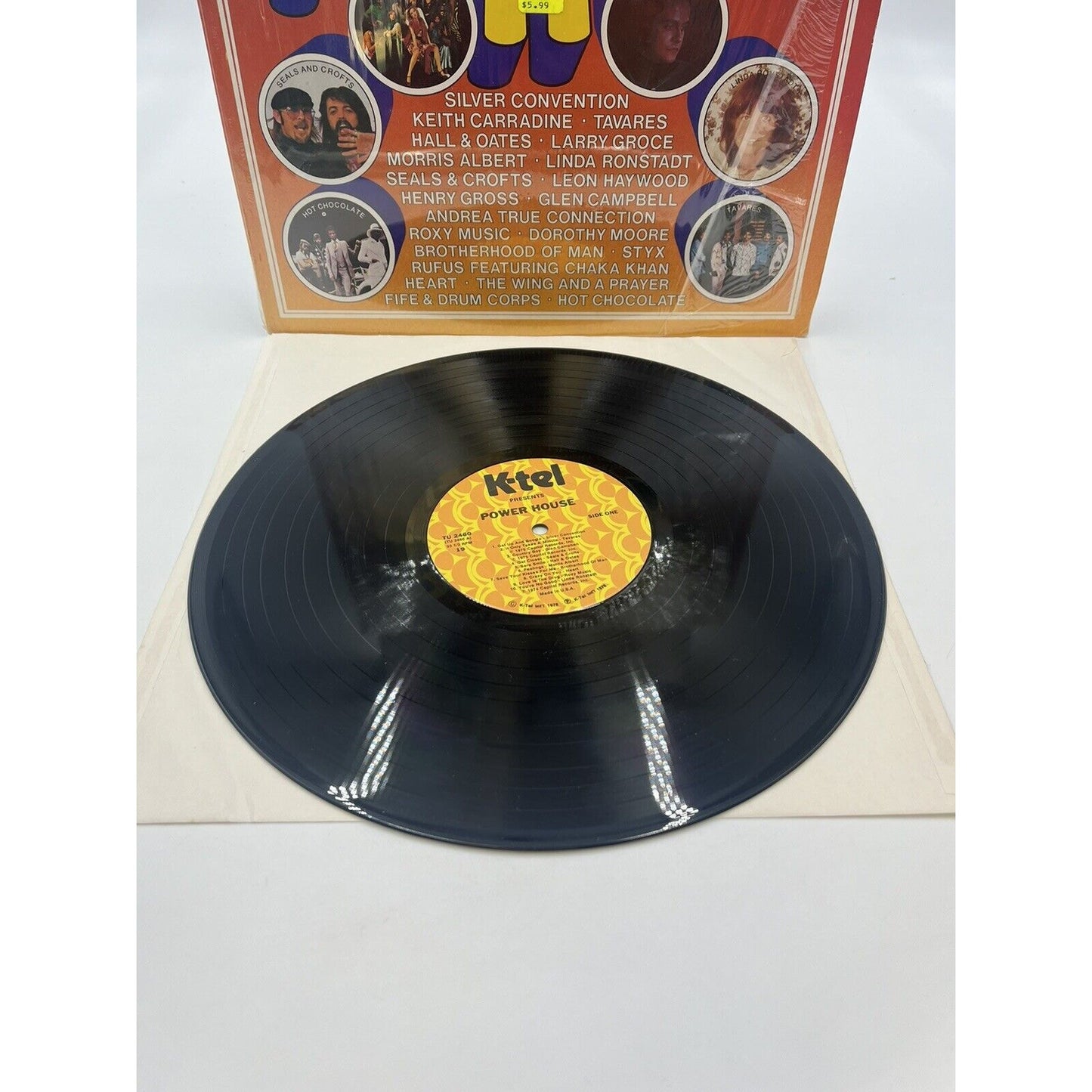 Power House - Various Artists - K-Tel Records Pressing TU-2460