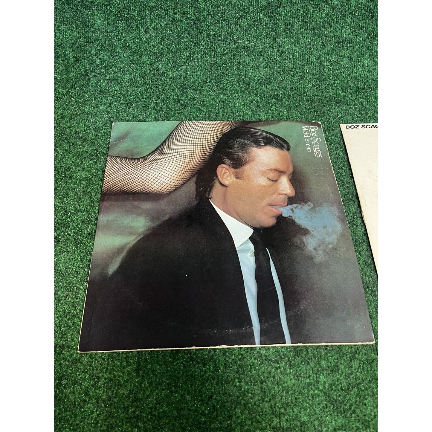 Lot of (2) BOZ SCAGGS LP records: Middle Man & Hits!