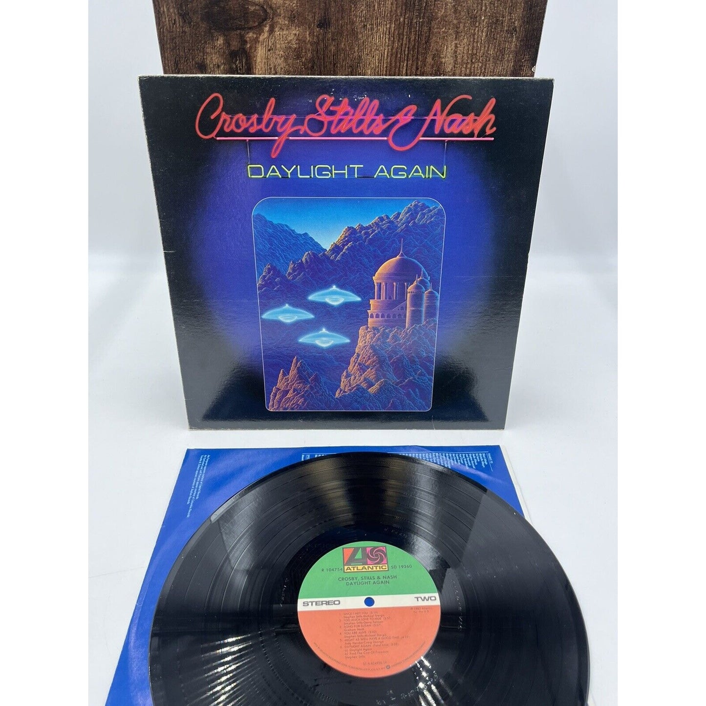 Crosby Stills & Nash Daylight Again Vinyl LP Record 1982 SD 19360