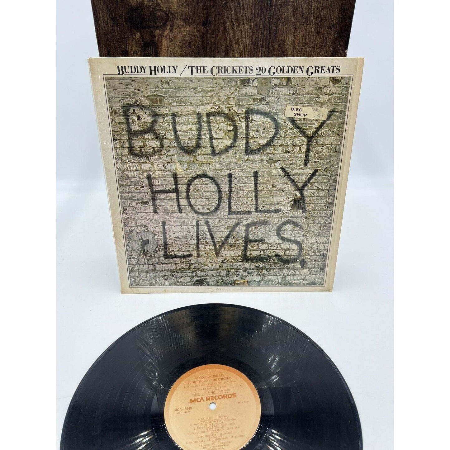 Buddy Holly - 20 Golden Greats Hits CLUB LP Lives Crickets Vinyl