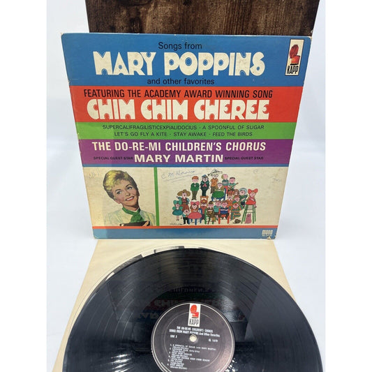 Songs from Mary Poppins and other favorites KS-3419 Vinyl Record LP Music