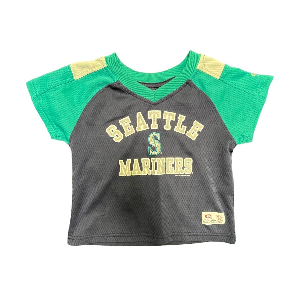 2T Toddler/Youth Seattle Mariners Vintage Blue & Green Jersey Unisex